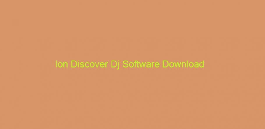 how to set up ion discover dj with virtual dj